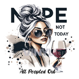 Sublimation Wrap / Print 20oz Tumbler - A1029 Nope