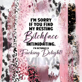 Sublimation Wrap / Print 20oz Tumbler - A1057 Resting