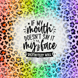 Sublimation Wrap / Print 20oz Tumbler - A1073 Mouth