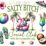 Sublimation Wrap / Print 20oz Tumbler - A1009 Salty