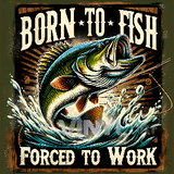 Sublimation Wrap / Print 20oz Tumbler - A1088 Forced to work