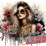 Sublimation Wrap / Print 20oz Tumbler - A1094 Glam