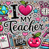 Sublimation Wrap / Print 20oz Tumbler - A1187 Teach