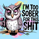 Sublimation Wrap / Print 20oz Tumbler - A1205 Sober