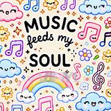 Sublimation Wrap / Print 20oz Tumbler - A1219 Musical Soul