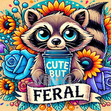 Sublimation Wrap / Print 20oz Tumbler - A1018 Cute