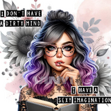 Sublimation Wrap / Print 20oz Tumbler - A1273 Imagination