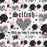 Sublimation Wrap / Print 20oz Tumbler - A1491 Selfish