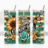 Sublimation Wrap / Print 20oz Tumbler - A1165 Country