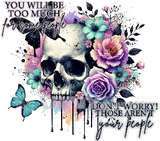 Sublimation Wrap / Print 20oz Tumbler - A1413 Don't Worry