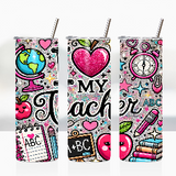 Sublimation Wrap / Print 20oz Tumbler - A1187 Teach