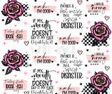 Sublimation Wrap / Print 20oz Tumbler - A1925 Stay Positive