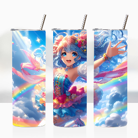 Sublimation Wrap / Print 20oz Tumbler - A1612 Rain Ribbons – The Vinyl Loft