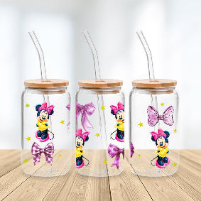 * NEW SIZE * UV DTF Transfer Wrap / Decal - LIB040 Bows