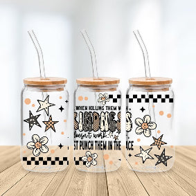 * NEW SIZE * UV DTF Transfer Wrap / Decal - LIB054 Kindness