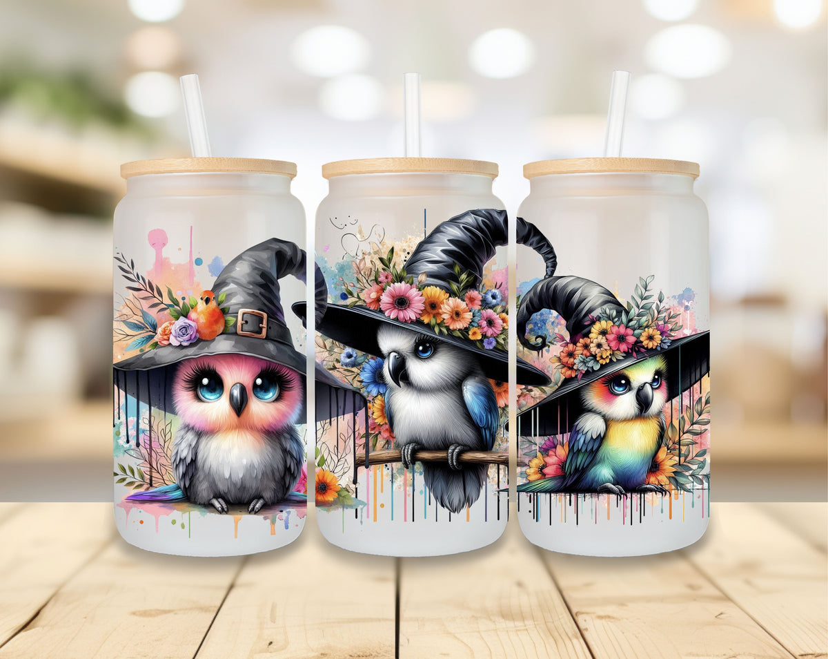 Sublimation Wrap / Print 16oz Libbey - L2007 Witchy Tropical – The ...