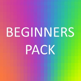BEGINNERS PACK - Mixed Colour Pack containing HTV and Self Adhesive
