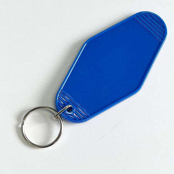 Retro Motel Keyring / Key Chain - various colours (*discontinued)