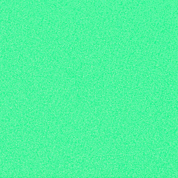 StyleTech Glitter - Fluoro Green 30cm x 20cm Sheet