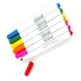 Siser Sublimation Markers - Primary Colours 6 pack