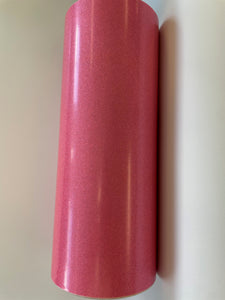 StyleTech Transparent Glitter - Pink 30cm x 1m Roll
