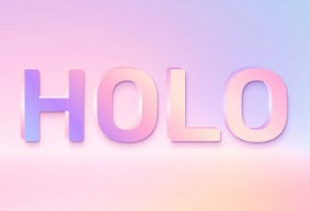 Holographic (permanent) Self Adhesive- Colour Pack x 10 sheets