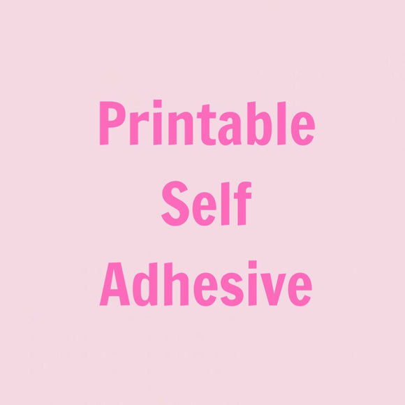 Inkjet Printable Self Adhesive Vinyl / Sticker Matte - A4