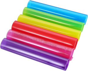 Faux Leather / Jelly Colour Pack - Transparent Jelly x 6 sheets