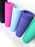 Skinny Tumbler 16oz - Black
