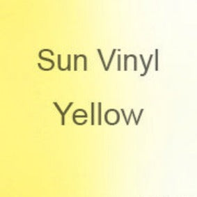 StyleTech Sun / UV Colour Change Vinyl - Yellow 30cm x 50cm
