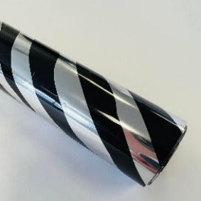 Transfer Foil - Silver Zebra 7.62m Roll